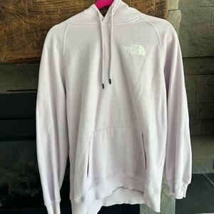 The North Face light purple Hoodie!!!!